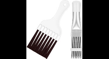 Set van 2 Lamellenkammen RVS voor Reiniging Airco, Warmtepomp en Koelkast