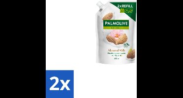Palmolive – Handzeep Navulling – Naturals Almond Milk – 500 ml - Voordeelverpakking - 2 stuks