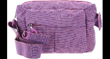 MANDARINA DUCK schoudertas MD20 Small Zip Crossover Sushi Flower (rood)paars