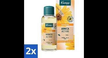 Kneipp - Massageolie - Arnica Active - Voor spieren & gewrichten - 100 ml - Voordeelverpakking - 2 stuks