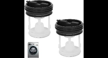 Allecta - Hoogwaardige Vleugelfilters voor Wasmachines - Compatibel met Bauknecht, Whirlpool, Indesit - Eenvoudig te Installeren - Verlengt Levensduur - 2 Stuks