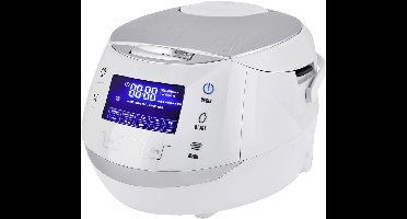 RVV® Rijstkoker klein - Rijstkoker - Rijstkokers - Wit - 30cm x 23cm x 21cm