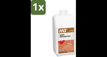 1 x HG Tegelbeschermer 1 liter - Tegelbeschermer - Slijtagebescherming - Krassenbescherming - Anti-slipeffect - Zijdeglans