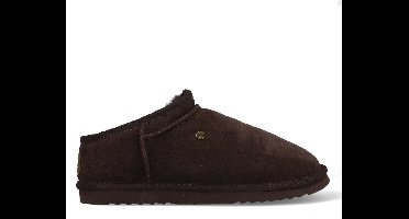 Warmbat Conner Suede Heren Sloffen - Choco