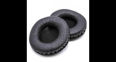 Oorkussens universeel (80mm) compatibel met o.a. Audio Technica, Sony en Technics hoofdtelefoons / zwart