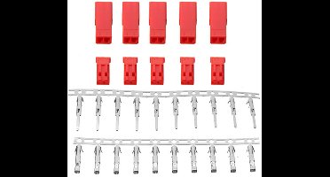 JST RCY 2P stekker set 2 pin 5 sets male en female connectoren