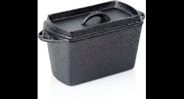 Broodvorm met Deksel Gietijzeren CAST LINE 27 cm, 2 l - Broodpan - Cakevorm - Brood - Broodbakvorm - Bakvorm