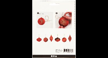 Kruissteken karton, metallic zilver, H: 8,5-12 cm, gatgrootte 3 mm, 8 stuk/ 1 doos