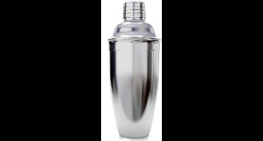 Roestvrij stalen cocktailshaker met zeef en mixer - 750 ml - voor heerlijke cocktails thuis - cocktailaccessoire met strak design.