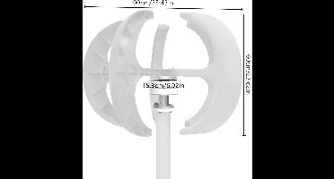 Windmolen – Windturbine – Windgenerator – Windenergie – Windmolen Generator – 600W Vermogen – Waterdichte IP67 Controller