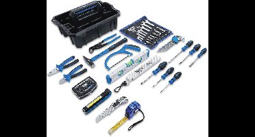 BGS 70224 | Gereedschapskist | kunststof | incl. gereedschapsassortiment | 66-dlg.