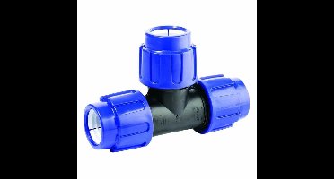 PP PE Buis Koppeling T-stuk 3 Koppelingen 40 x 40 x 40