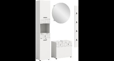 Prisma badkamer P2 wit.