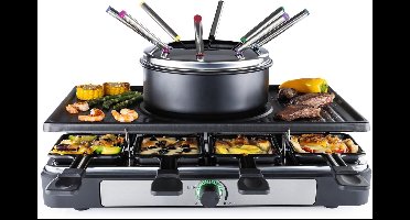 Gourmetstellen - Raclette - Teppanyaki Bakplaat -