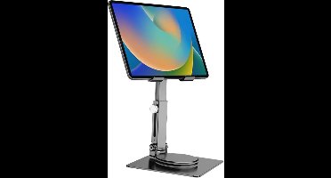 Verstelbare Tabletstandaard met 360 Graden Rotatie voor 4-14 Inch Tablets en Smartphones