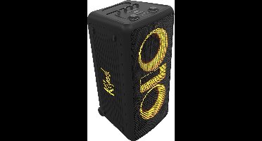 KLIPSCH New York MUSIC CITY Horn loaded Party speaker | 280 watt | 2 x 8 inch woofers | Verrijdbaar | accu 18 uur | Bluetooth 5.2 | Microfoon
