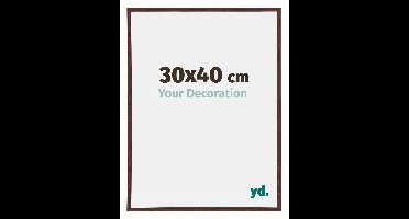 Your Decoration - Puzzellijst 30x40 cm - Bruin - Puzzellijst 500-1000 stukjes - Kunststof Fotolijst - Annecy
