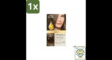 1 x Guhl - Crème-kleuring - No. 6 Donkerblond Beschermend - Haarverf- Haarverf - Donkerblond - Crème Kleuring - Grijsdekking - Beschermende Haarkleur