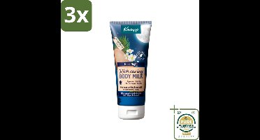 3 x Kneipp - Body lotion - Good Night - Alpenden & Amyris - Goede nachtrust - 200 ml - Grootverpakking - Body Lotion - Nachtrust - Rust - Slaap - Ontspanning