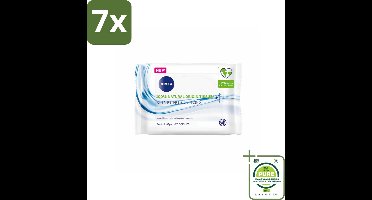 7 x NIVEA - Reinigingsdoekjes - Verfrissend - Verwijdert Waterbestendige Make-up - 25 Doekjes - Grootverpakking - Reinigen - Make-up Remover - Gezichtsdoekjes - NIVEA - Verfrissend