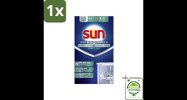 1 x Sun - Machinereiniger - Voor de vaatwasmachine - 3 Dosissen - Vaatwasmachine Reiniger - Vet En Kalk Verwijderen - Vaatwasmachine Onderhoud - Vaatwasmachine Filter Reinigen - Vaatwasmachine Sproeiarm Reinigen