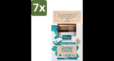Kneipp - Geurkaars - Goodbye Stress - Watermunt & Rozemarijn - 20 branduren - Bulkverpakking - 7 stuks