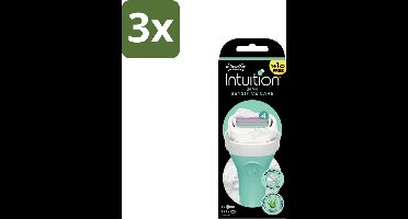 Wilkinson Sword - Scheermes - Intuition Sensitive Care 2-in-1 - Zacht - 1 scheermes - Bulkverpakking - 3 stuks