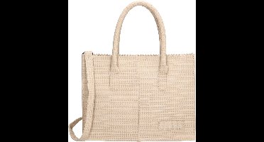 Zebra Trends Sanne Handtas Schoudertas - Dames Tas - Beige