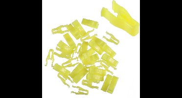 Jhubers Goods - Auto Trim Clips - Universele Bevestigingsclips - Set van 30 - Geel - Snelle Montage - Interieuraccessoires - Geschikt voor Toyota en Lexus