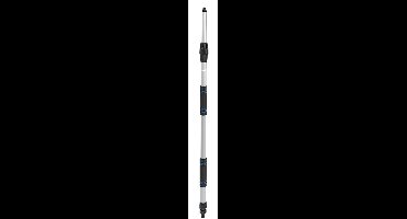 Lampa Telescopische Steel 116–180 cm met Schroefvergrendeling en Wateraansluiting