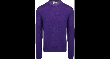 King Essentials The John Pullover Merino Paars - Maat XXL - Heren - Pullovers