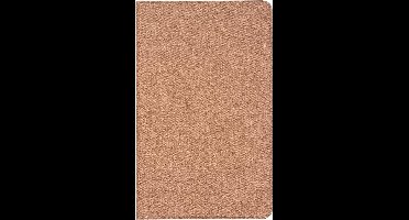 Shop4 - Geschikt voor Samsung Galaxy Tab A 10.1 (2019) Hoes - Book Cover Kunststof Denim Goud