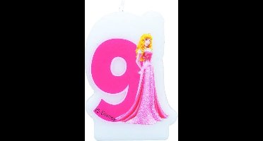 Disney Princess Doornroosje 9e verjaardagskaars