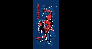 Spiderman handdoek Super hero 70 x 140 cm - katoen