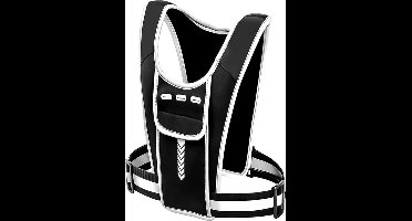 New Age Devi - Reflecterend hardloopvest - Inclusief handige drinkhouder!