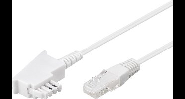 Goobay TAE-F Cable for DSL/VDSL 10 m