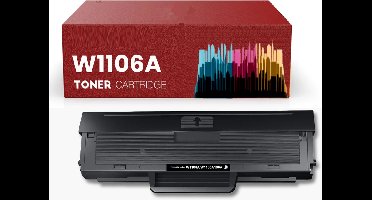 106A | W1106A Zwart - Huismerk toner cartridge geschikt voor HP Laser MFP 135A / MFP 135W / MFP 137FNW / 107A / 107W / MFP 135A / 135W / 137FN / 107A / 107W
