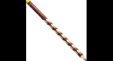 STABILO EASYcolors - Ergonomisch Kleurpotlood - Linksshandig - Extra Dikke 4.2 mm Kern - Bruin