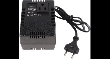 Power Transformator Voltage Converter 300W - AC 220V naar 110V - Travel Plug Adapter voor Laptops - EU-stekker