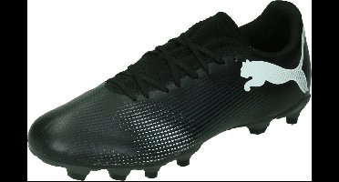 PUMA FUTURE 7 PLAY FG/AG Heren Sportschoenen - Puma Black-Puma White - Maat 44.5