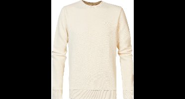 Petrol Industries - Heren Effen Sweater Canning - Bruin - Maat M