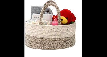 Babyluier Organizer - Organizer Luiers - Luiermand voor Babykameraccessoires - Opbergmand kinderkamer - LOUZIR