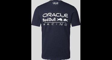 Red Bull Racing Logo Shirt Blauw M - Max Verstappen - Sergio Perez - Oracle