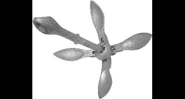 Seilflechter Paraplu-anker 3,2 Kg Gegalvaniseerd 40 Cm Zilver