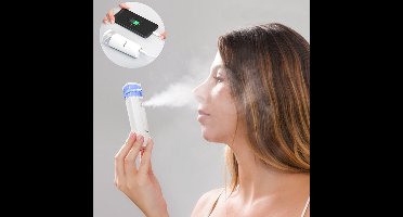 Innovagoods Desinfecterende Nanospray - Gezichtsverstuiver met Powerbank