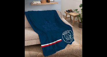 Paris Saint Germain Fleece Deken, Premium - 125 x 150 cm - Polyester