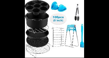 Yousupply - Airfryer geschikt - Heteluchtfriteuse Accessoires XL - Accesoires voor Keuken - Bakvorm - Bakplaat
