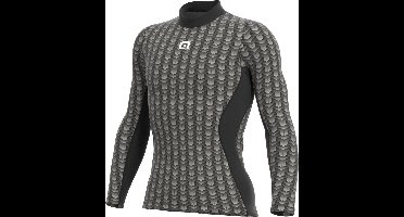 Ale Base Layer Lange Mouwen Cubes - Marineblauw - M/L - Valt klein