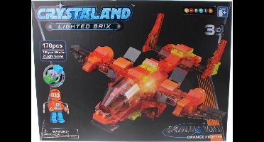 Johntoy Bouwpakket Crystaland 170-delig 99039