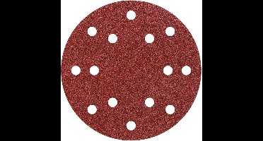 wolfcraft - Set zelfhechtende schuurschijven 10-delig, voor hout/metaal - 8404000